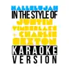 Ameritz - Karaoke - Hallelujah (In the Style of Justin Timberlake & Charlie Sexton) [Karaoke Version] - Single